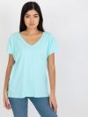 T-shirt-RV-TS-4832.85-mietowy rozmiar - L