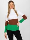 Bluzka-RV-BZ-8465-1.32P-zielony rozmiar - ONE SIZE