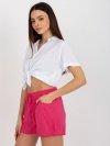 Szorty-D73760M61531KH-fuksjowy rozmiar - M