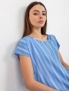 Bluzka-D73771R10978Q-niebieski rozmiar - M