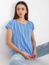 Bluzka-D73771R10978Q-niebieski rozmiar - XS
