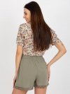 Szorty-D73760M62233KB-khaki rozmiar - XS