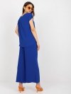 Bluzka-D73761R10978O-kobaltowy rozmiar - S