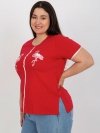 T-shirt-LK-TS-506819.74P-czerwony rozmiar - 46