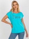 T-shirt-FA-TS-8515.46-niebieski rozmiar - ONE SIZE