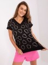 Bluzka-RV-BZ-8948.75P-czarny rozmiar - L/XL