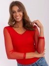 Bluzka-RV-BZ-7839.88P-czerwony rozmiar - S