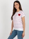 Bluzka-RV-BZ-8619.94-biało-czerwony rozmiar - L/XL