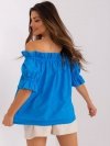 Bluzka-LK-BZ-509355.68P-niebieski rozmiar - L/XL