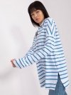 Bluzka-LK-BZ-509314.83-biało-niebieski rozmiar - L/XL