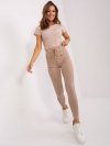 Leginsy-TW-LG-OB059.37X-beżowy rozmiar - XL