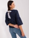 Bluzka-LK-BZ-506434.33P-granatowy rozmiar - 38