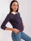 Bluzka-LK-BZ-506477.70P-granatowy rozmiar - 38