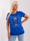 Bluzka-RV-BZ-8938.91P-kobaltowy rozmiar - ONE SIZE