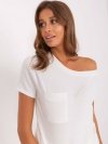 Bluzka-TW-BZ-OB058.42P-ecru rozmiar - S