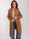 Kardigan-TW-SW-BI-305.99P-brązowy rozmiar - ONE SIZE