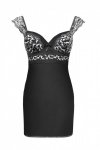 Zmysłowa Koszulka Damska Meredia LC 11247 Shade Black Czarny Collection LivCo Corsetti Fashion rozmiar - S/M