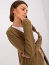 Kardigan-AT-SW-2333.31X-oliwkowy rozmiar - ONE SIZE