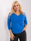 Bluzka-RV-BZ-9143.87P-ciemny niebieski rozmiar - ONE SIZE