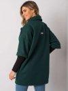 Płaszcz-CHA-PL-0409.30X-ciemny zielony rozmiar - S/M