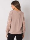 Bluzka-RV-BZ-7342.03-ciemny bezowy rozmiar - L/XL