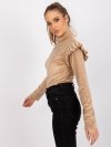 Bluzka-DHJ-BZ-6533B.85-camelowy rozmiar - ONE SIZE