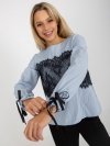 Bluzka-LK-BZ-506877.15X-jasny niebieski rozmiar - 36