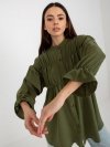 Koszula-TW-KS-BI-2021745.13X-khaki rozmiar - S