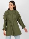 Koszula-TW-KS-BI-2021745.13X-khaki rozmiar - S