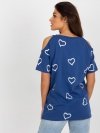Bluzka-FA-BZ-8452.77-ciemny niebieski rozmiar - ONE SIZE