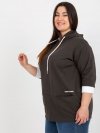 Tunika-RV-TU-8241.54P-ciemny khaki rozmiar - ONE SIZE