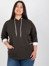 Tunika-RV-TU-8241.54P-ciemny khaki rozmiar - ONE SIZE