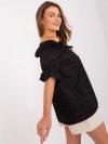 Bluzka-LK-BZ-509355.68P-czarny rozmiar - S/M