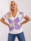 Bluzka-RV-BZ-8627.10P-fioletowy rozmiar - ONE SIZE