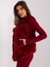 Kamizelka-AT-KZ-2349.00P-bordowy rozmiar - S/M