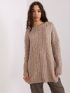 Kardigan-BA-SW-8033.21-pomarańczowy rozmiar - ONE SIZE