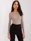 Bluzka-RV-BZ-9210.73-ciemny bezowy rozmiar - L/XL