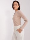Bluzka-RV-BZ-9211.94P-beżowy rozmiar - L/XL