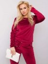 Komplet-RV-KMPL-6085.05-bordowy rozmiar - 2XL
