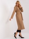 Płaszcz-TW-PL-BI-5312-1.31-camelowy rozmiar - XL