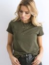 T-shirt-RV-TS-4623.99-ciemny khaki rozmiar - XL
