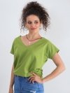 T-shirt-RV-TS-4832.42P-jasny zielony rozmiar - S
