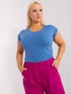 T-shirt-RV-TS-4833.29-ciemny niebieski rozmiar - M