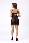 Tiana Black/Czarna zmysłowa koszulka LivCo Corsetti Fashion rozmiar - L/XL