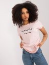 Bluzka-RV-BZ-9624.63-jasny różowy rozmiar - L/XL
