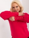 Bluzka-RV-BZ-9227.33X-czerwony rozmiar - ONE SIZE