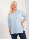 Bluzka-RV-BZ-9449.76-jasny niebieski rozmiar - ONE SIZE