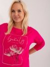 Bluzka-RV-BZ-8984.31-fuksjowy rozmiar - ONE SIZE