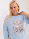 Bluzka-RV-BZ-9439.60-jasny niebieski rozmiar - ONE SIZE