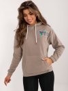 Bluza-D20005M02679A-ciemny bezowy rozmiar - S